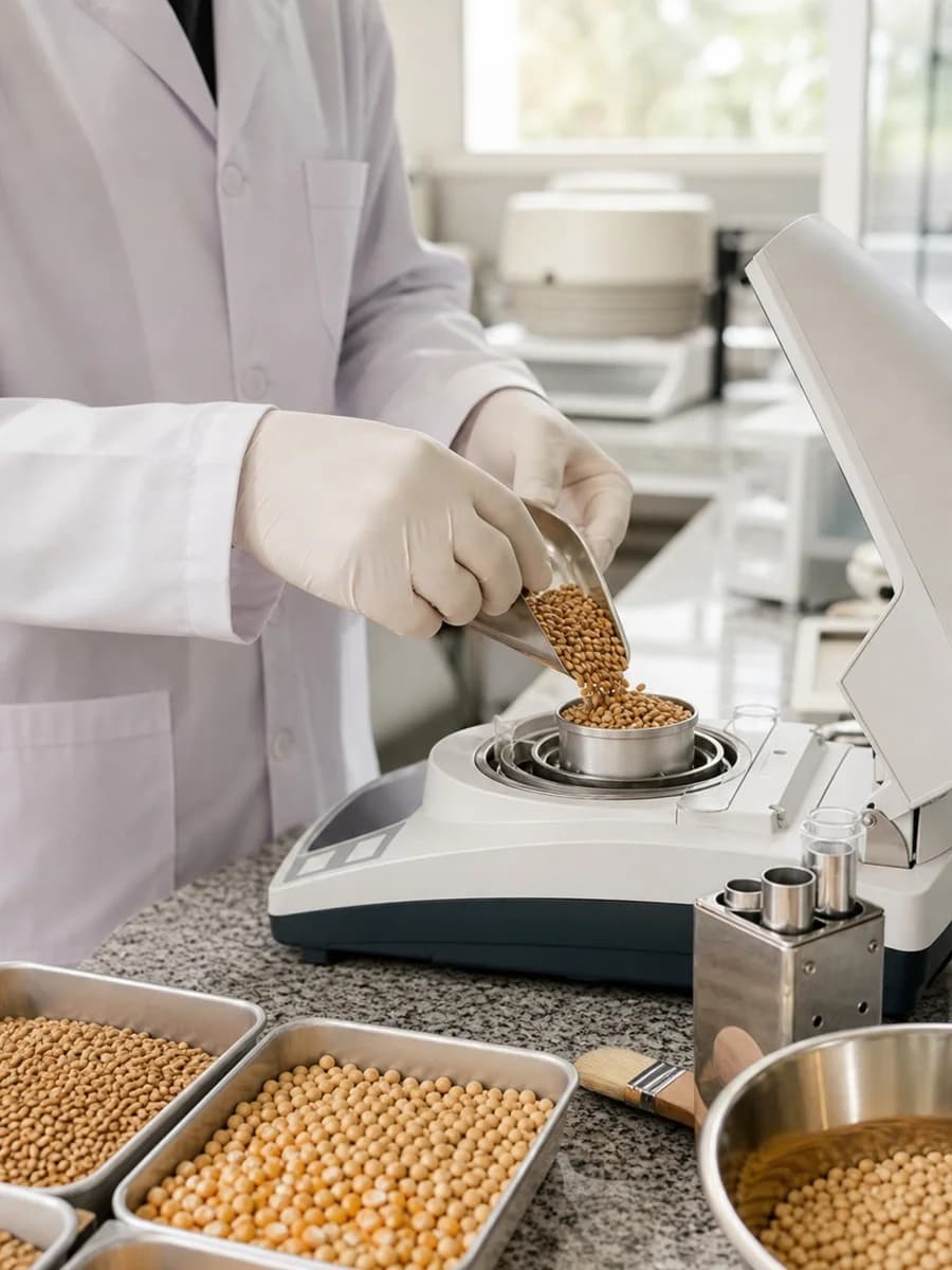 Escena agroindustrial para Laboratorios Privados