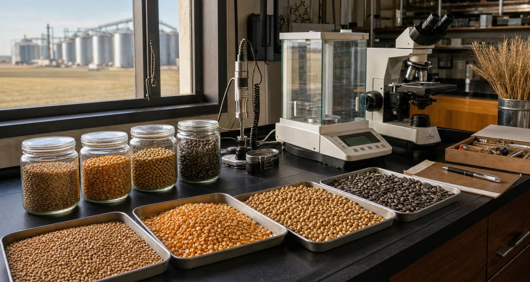 Laboratorio de análisis y clasificación de granos